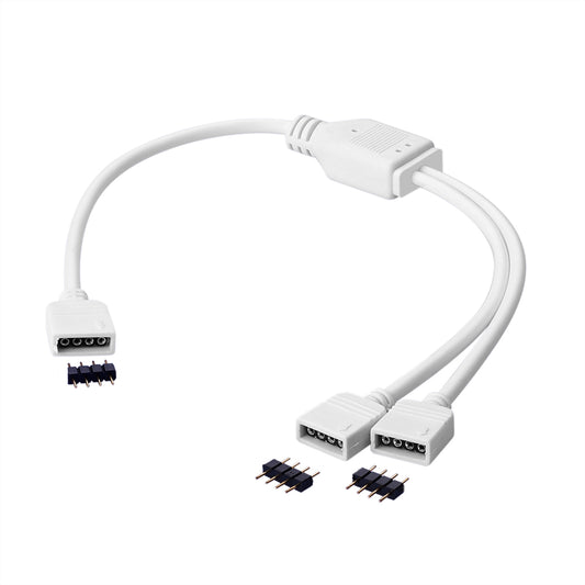 LED Streifenlicht Zubehör| 4PIN Verteiler Verbinder Verlängerungskabel RGB Kabel LED Strip - Euroharry GmbH