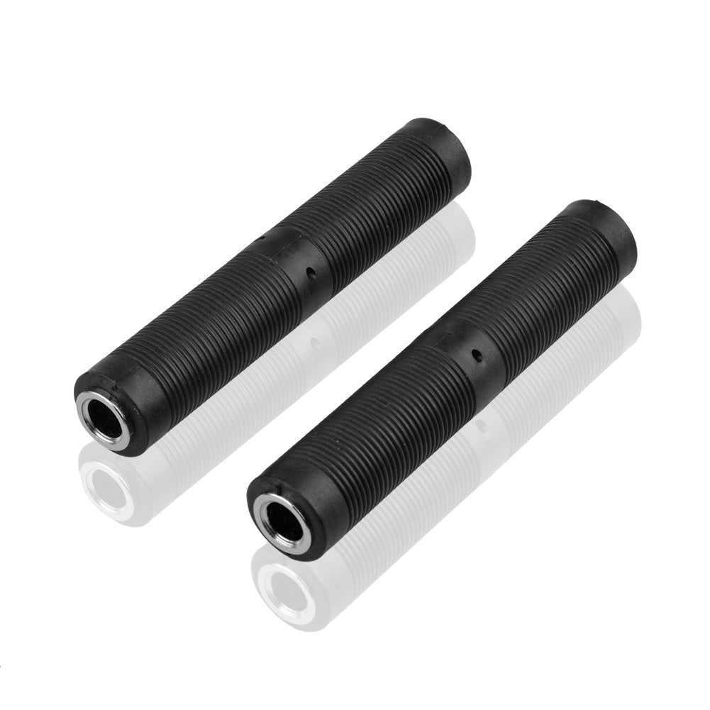 2 Stück 6,35 mm-Buchse auf Buchse Adapter 6,35 mm Stereo-Klinke auf 6,35 mm Stereo-Klinkenadapter verbindet Zwei 6,35 mm Stereo-Stecker
