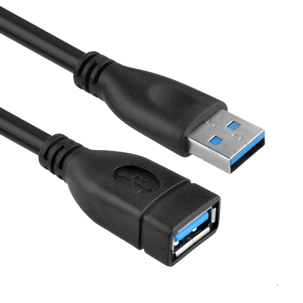 USB 3.0 Verlängerung Verlängerungskabel Stecker A an Buchse A SuperSpeed 0,5-3 m