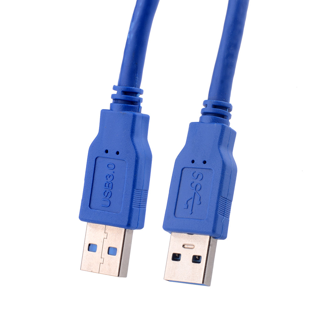 1,5m USB 3.0 A-Stecker auf A-Stecker USB-auf-USB-Kabel Kabel Blaue Datenübertragung - Euroharry GmbH