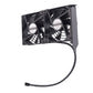 Grafikkarten-Lüfter2 x 92 mm -Hoher Luftstrom Lüfter, -PCI-Halterung Kühler - GPU-Lüfter ，unterstützt 5 V, 7V,12V unterstützt unterstützt Support Mainboard sys_fan Schnittstelle - Euroharry GmbH