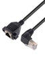 RJ45-Stecker auf Buchse Ethernet-Verlängerungskabel, , CAT6/5e/5, geschirmt - Euroharry GmbH