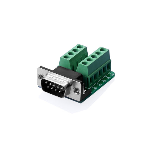 RS232 DB9 9Pol Stecker Adapter zum Terminal-Anschluss Signal-Modul
