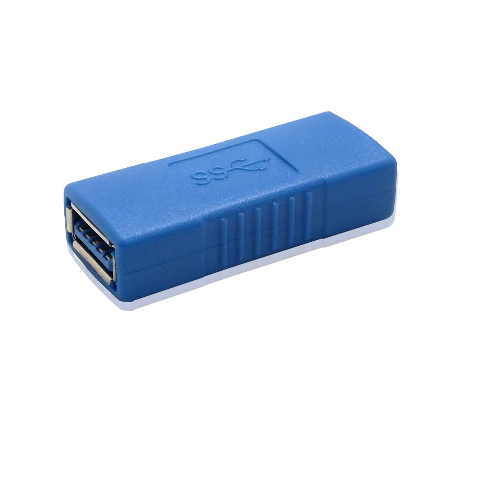 2PK USB 3.0 Adapter Kupplung Verbindung Koppler Erweiterung - A-Buchse zu A-Buchse - 2 USB Kabel verbinden - Verlängern - Euroharry GmbH
