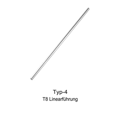 3D Zubehör 100-600mm Ø8 Linearführung/H-Lagerblock/V-Lagerblock/Lager Set Linearachse Welle 8mm Präzisionswelle Linearwelle - Euroharry GmbH